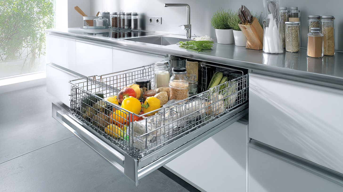 5 Tips for Choosing High Quality Kitchen Flat Steel Pull Out Baskets