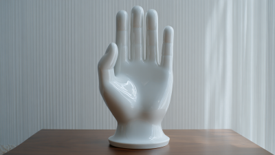 What is the Allure of the White Hand Vase in Modern Decor?