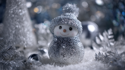 How to Create a Magical Winter Wonderland with Silver Snowman Decorations
