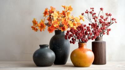 What is the Influence of Fall Vase Designs on Seasonal Home Decor Trends