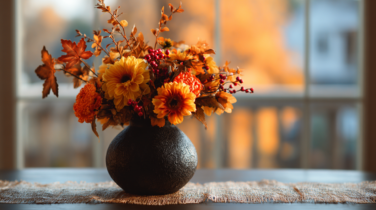 What is the Influence of Fall Vase Designs on Seasonal Home Decor Trends