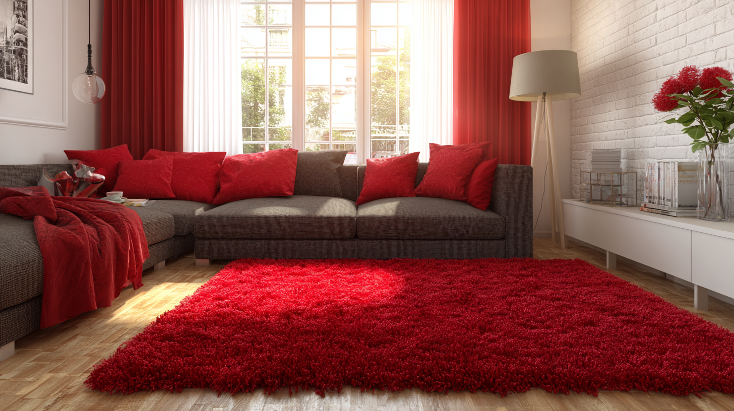 Ultimate Guide to Choosing the Perfect Red Living Room Rug for Your Home