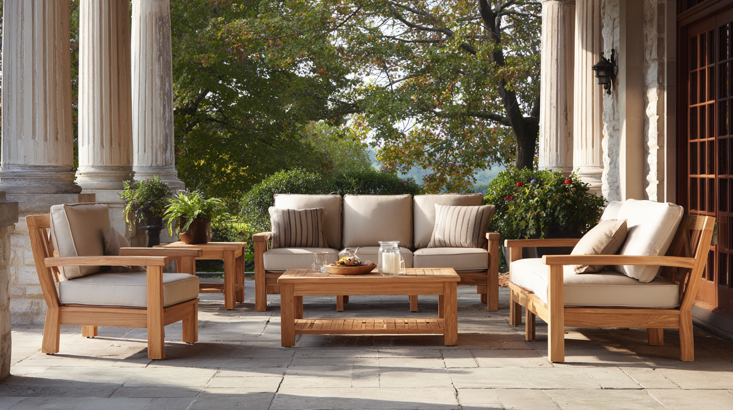 How to Choose the Best Teak Patio Furniture for Longevity and Aesthetic Appeal
