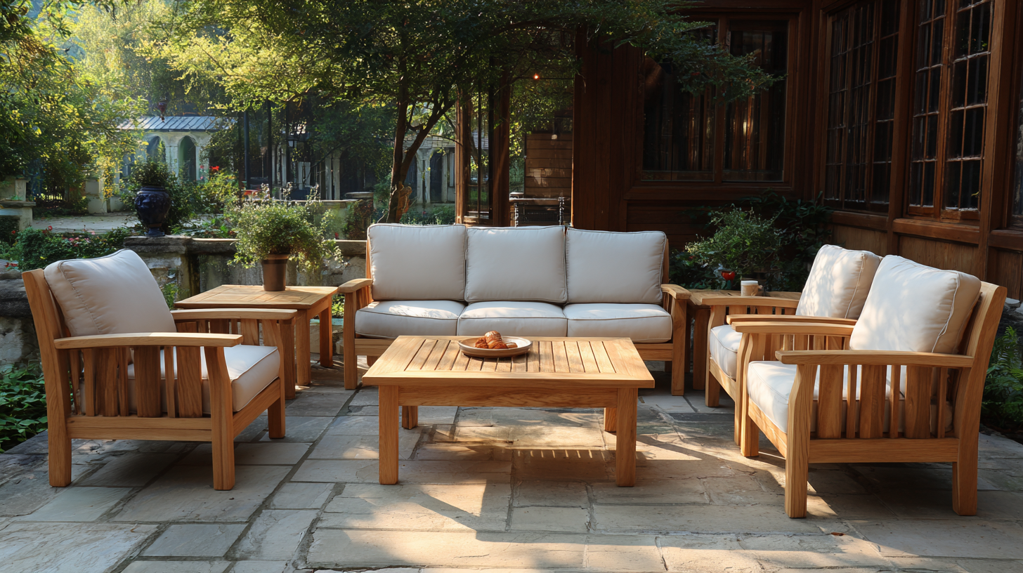 How to Choose the Best Teak Patio Furniture for Longevity and Aesthetic Appeal