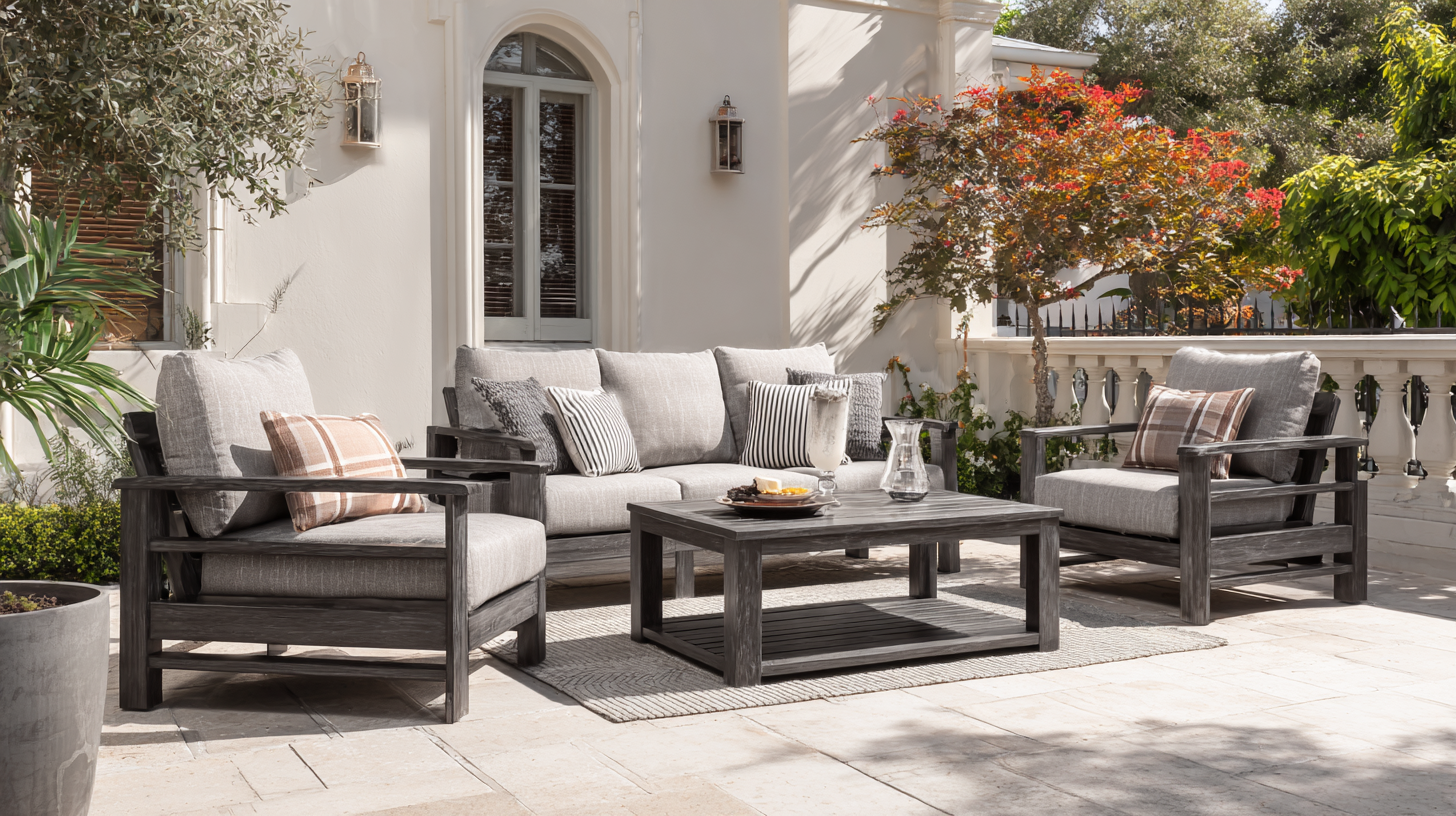 How to Choose the Best Living Outdoor Furniture for Your Space: A Comprehensive Guide to Design and Durability