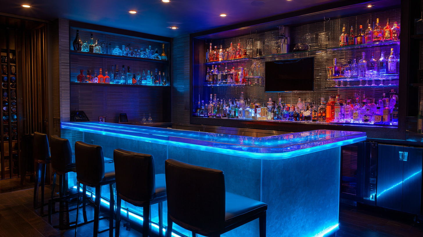 How to Transform Your Home Bar Experience with LED Lights