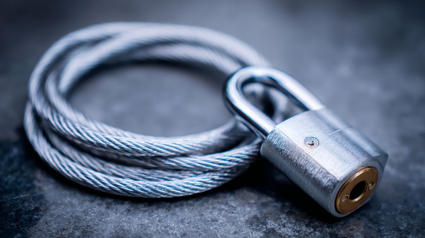 How to Choose the Right Lock Cable Lock for Your Security Needs