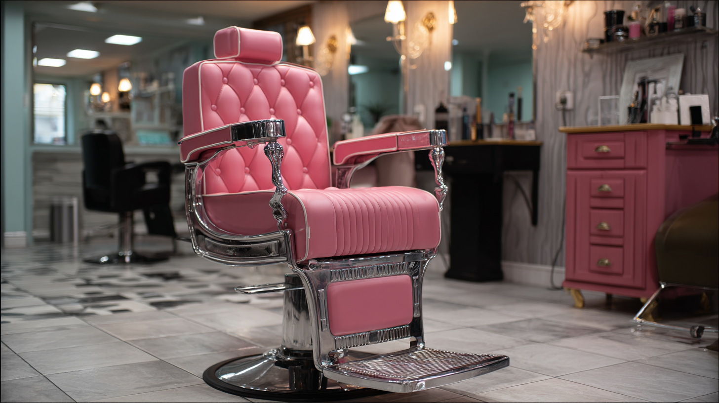 How to Choose the Perfect Pink Barber Chair for Your Salon Style