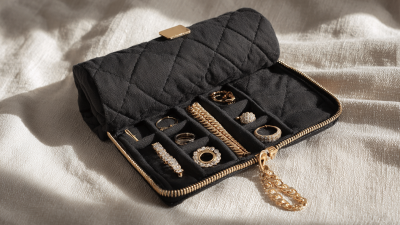 How to Organize Your Jewelry with a Cotton Quilted Jewelry Roll for Traveling