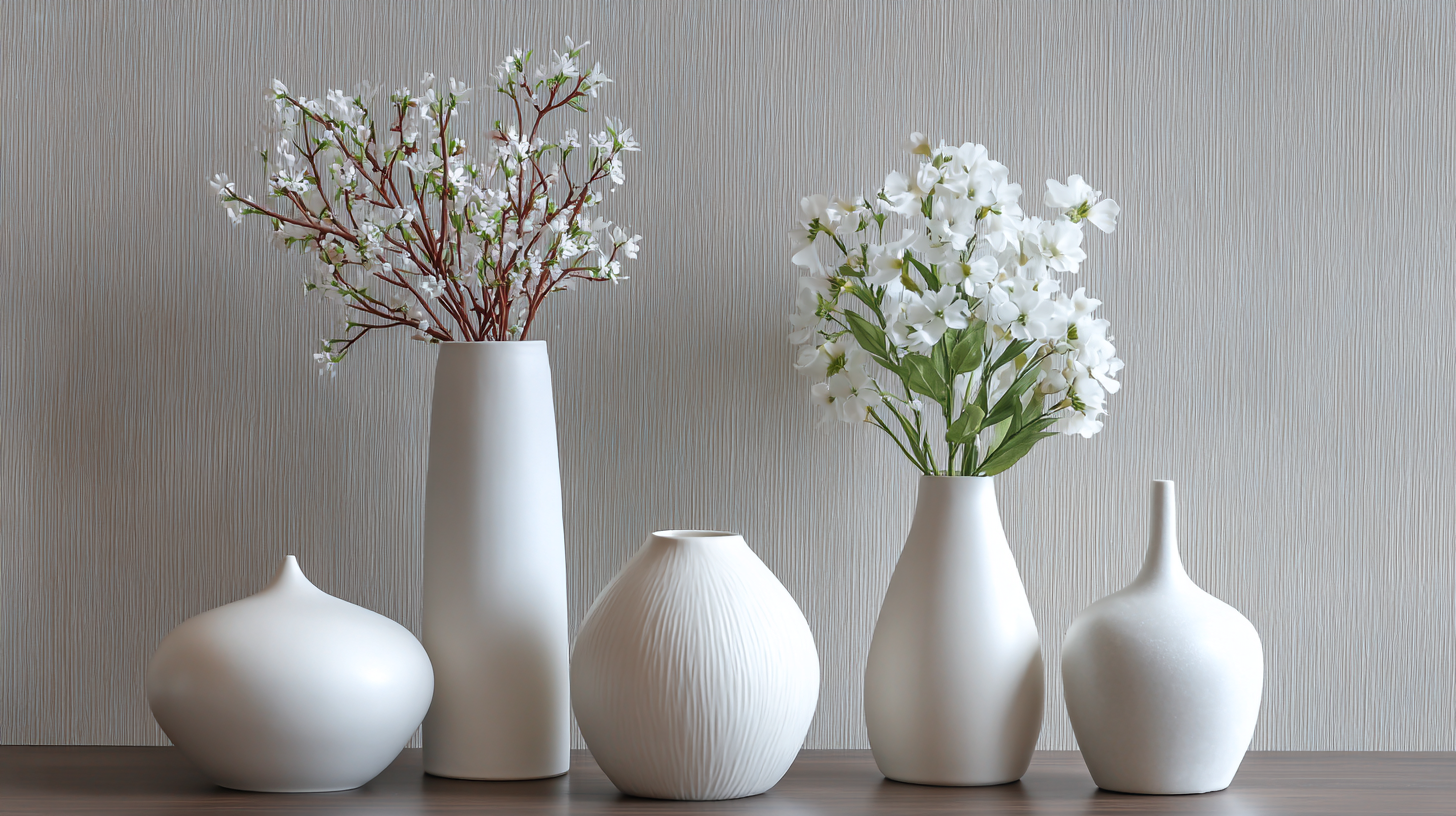 How to Style Your Home with White Ceramic Vase Decor for a Modern Touch