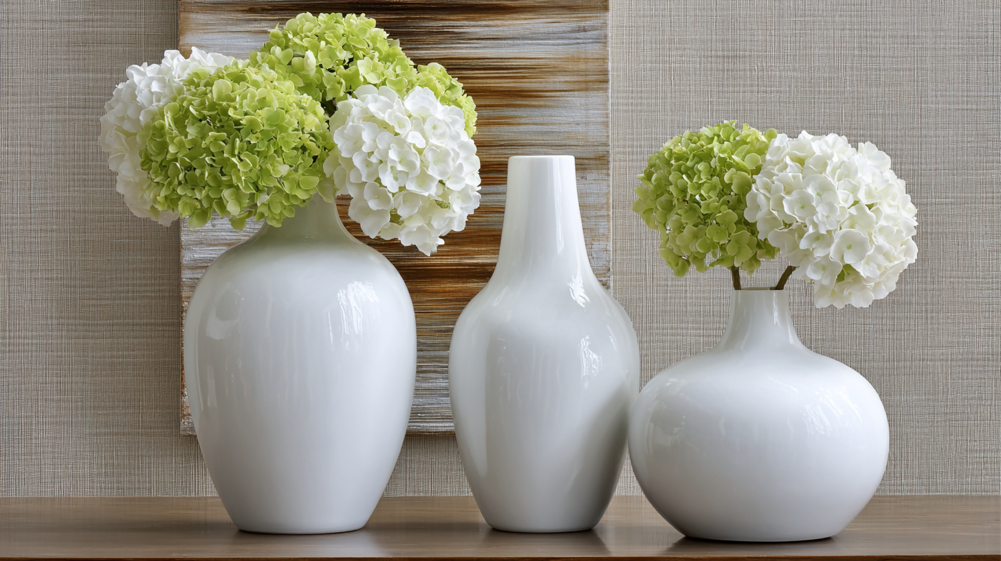 How to Style Your Home with White Ceramic Vase Decor for a Modern Touch