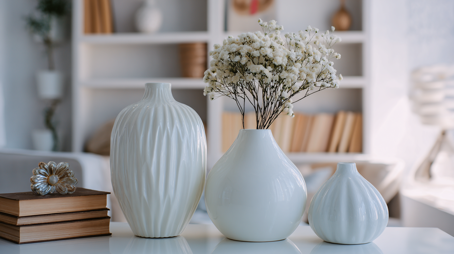 How to Style Your Home with White Ceramic Vase Decor for a Modern Touch