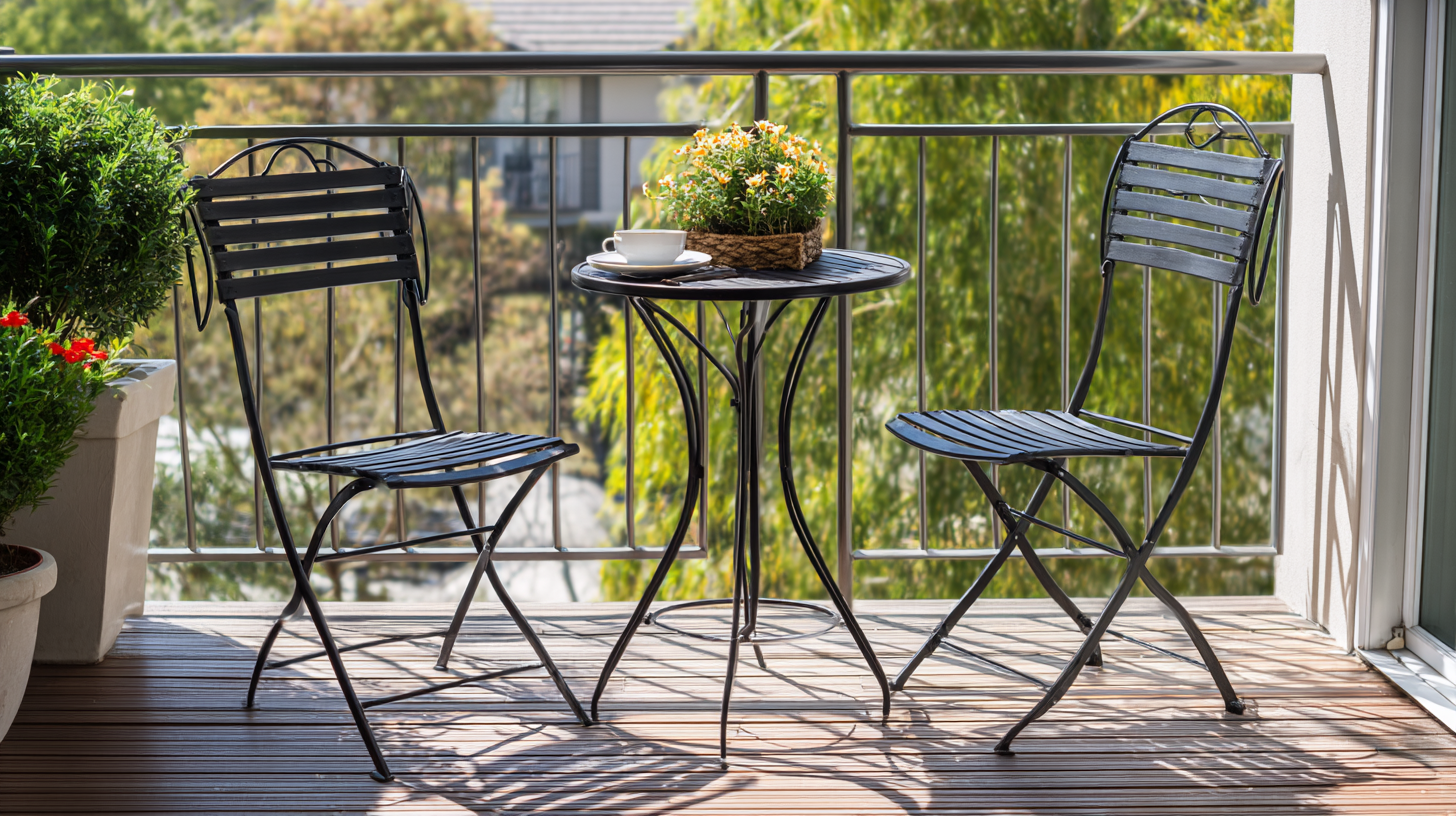 How to Choose the Perfect Balcony Chair Set for Your Outdoor Space