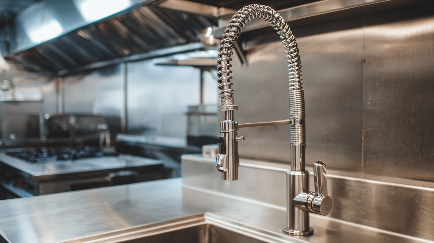 How to Choose the Right Commercial Kitchen Faucet: A Guide to Durability and Efficiency