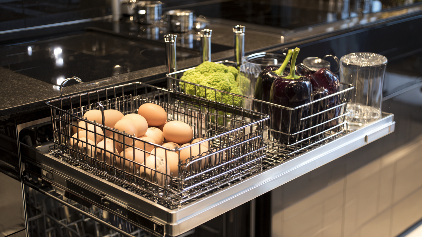 How to Choose the Best High Quality Kitchen Flat Steel Pull Out Basket for Your Home