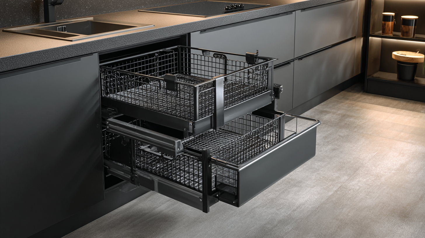 How to Choose the Best High Quality Kitchen Flat Steel Pull Out Basket for Your Home