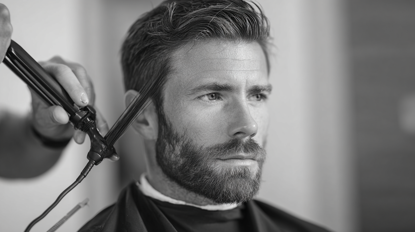 How to Achieve Perfectly Straight Hair and Beard with Straighteners