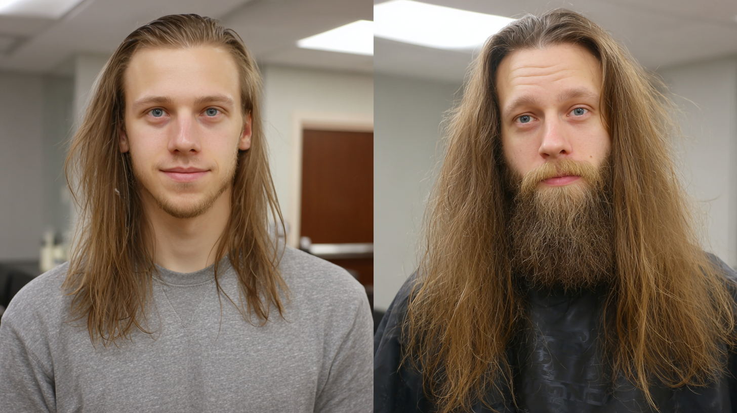 How to Achieve Perfectly Straight Hair and Beard with Straighteners