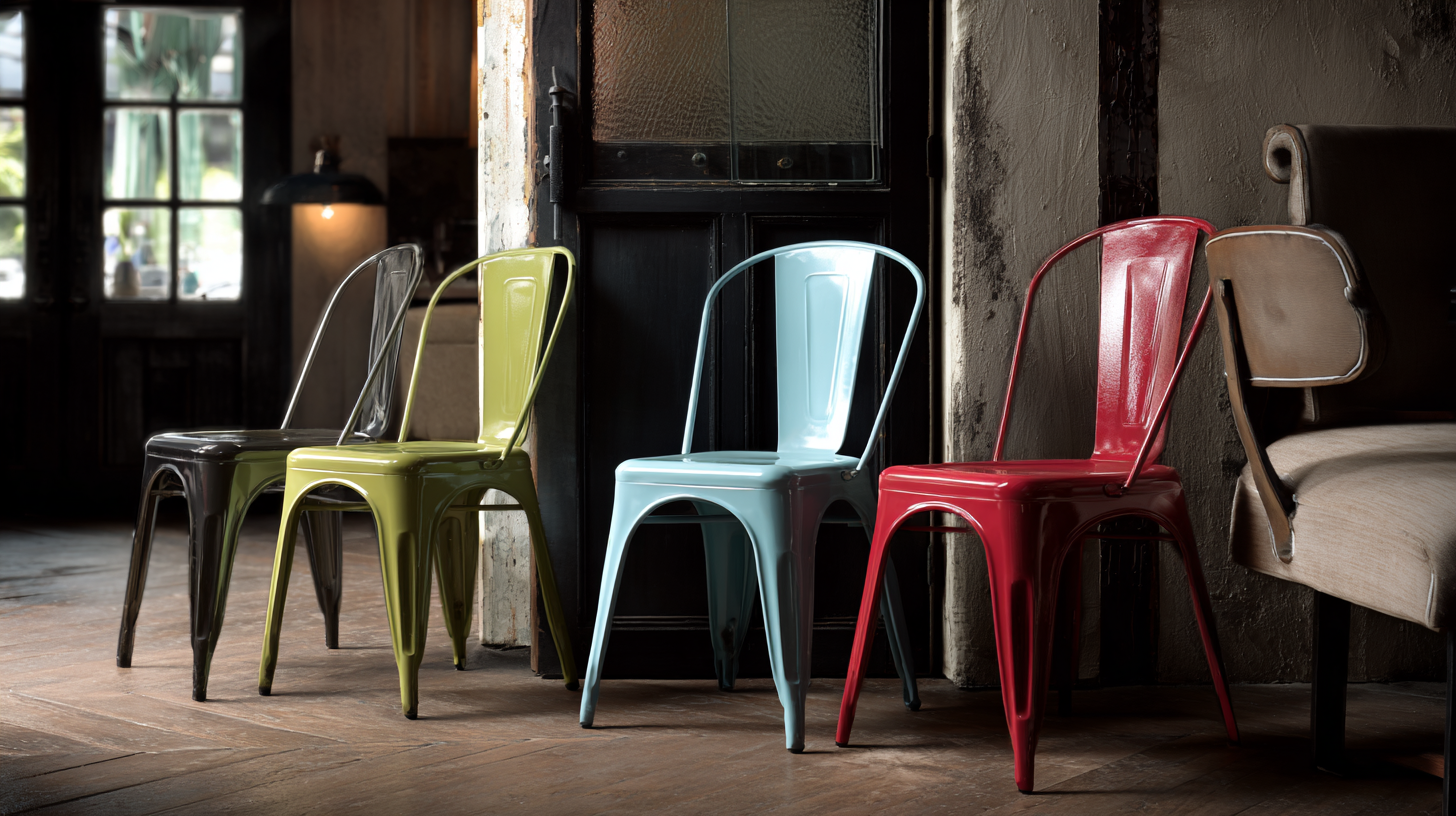 How to Choose the Perfect Metal Chairs for Your Home and Office Décor