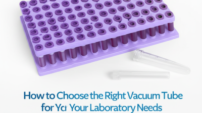 How to Choose the Right Vacuum Blood Tube for Your Laboratory Needs