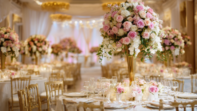 How to Choose the Perfect Wedding Reception Centerpieces for Your Big Day