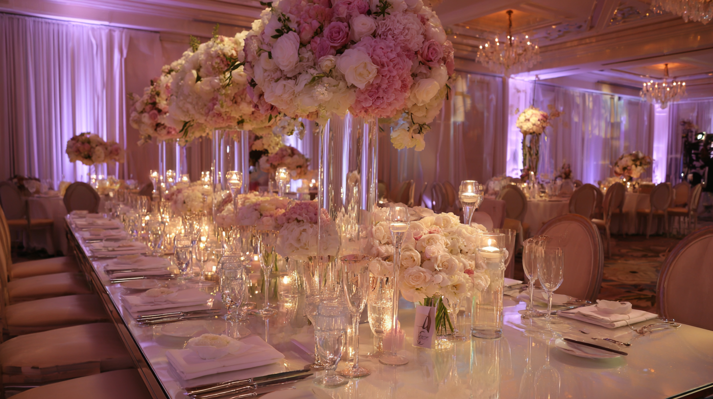 How to Choose the Perfect Wedding Reception Centerpieces for Your Big Day