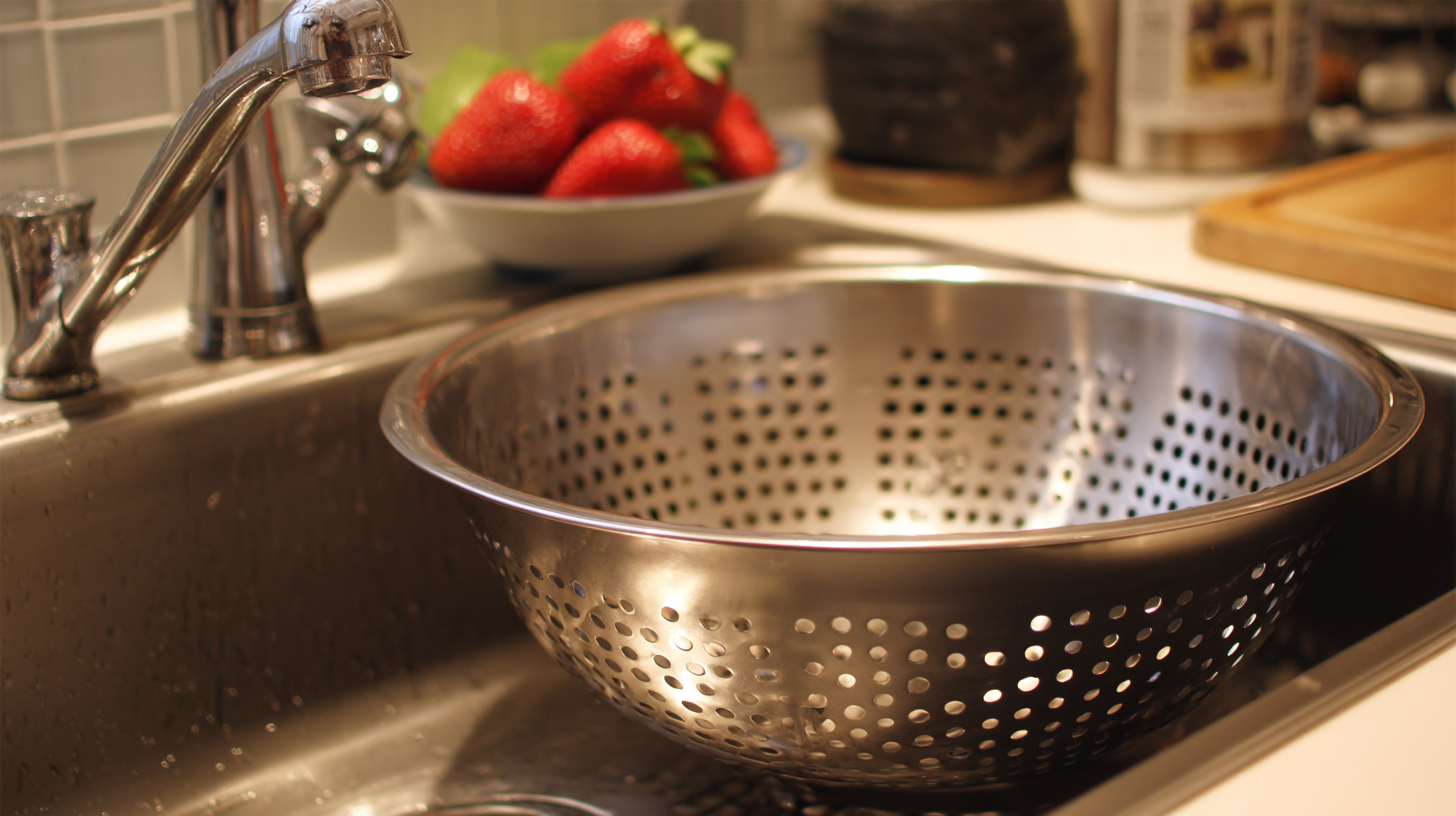 How to Choose the Perfect Sink Colander for Your Kitchen Needs