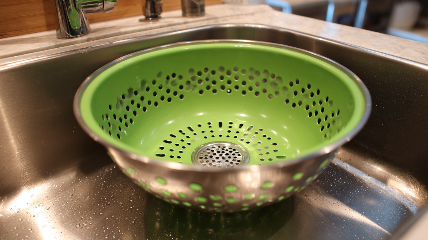 How to Choose the Perfect Sink Colander for Your Kitchen Needs