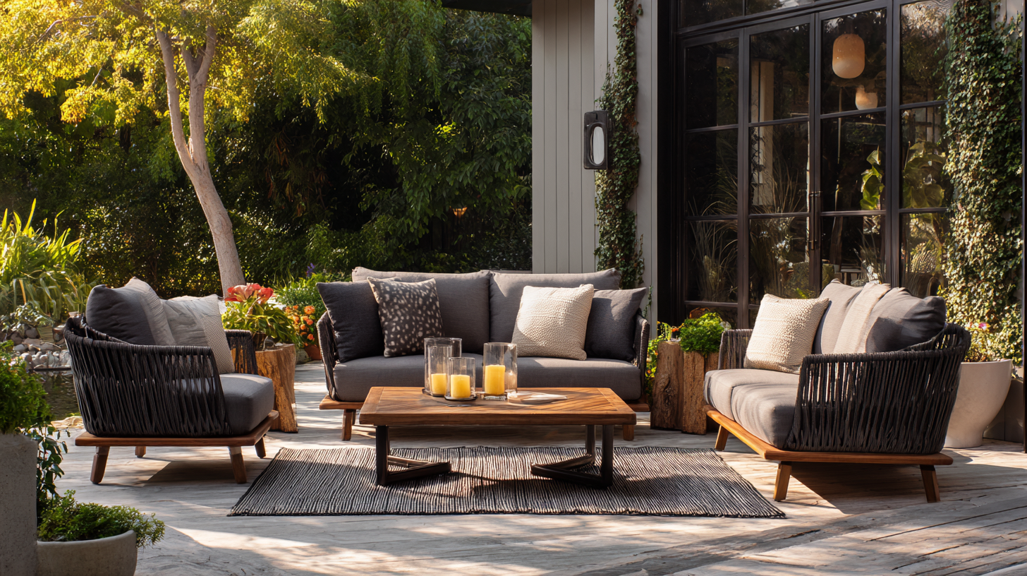How to Choose the Perfect Outdoor Sofa for Your Space