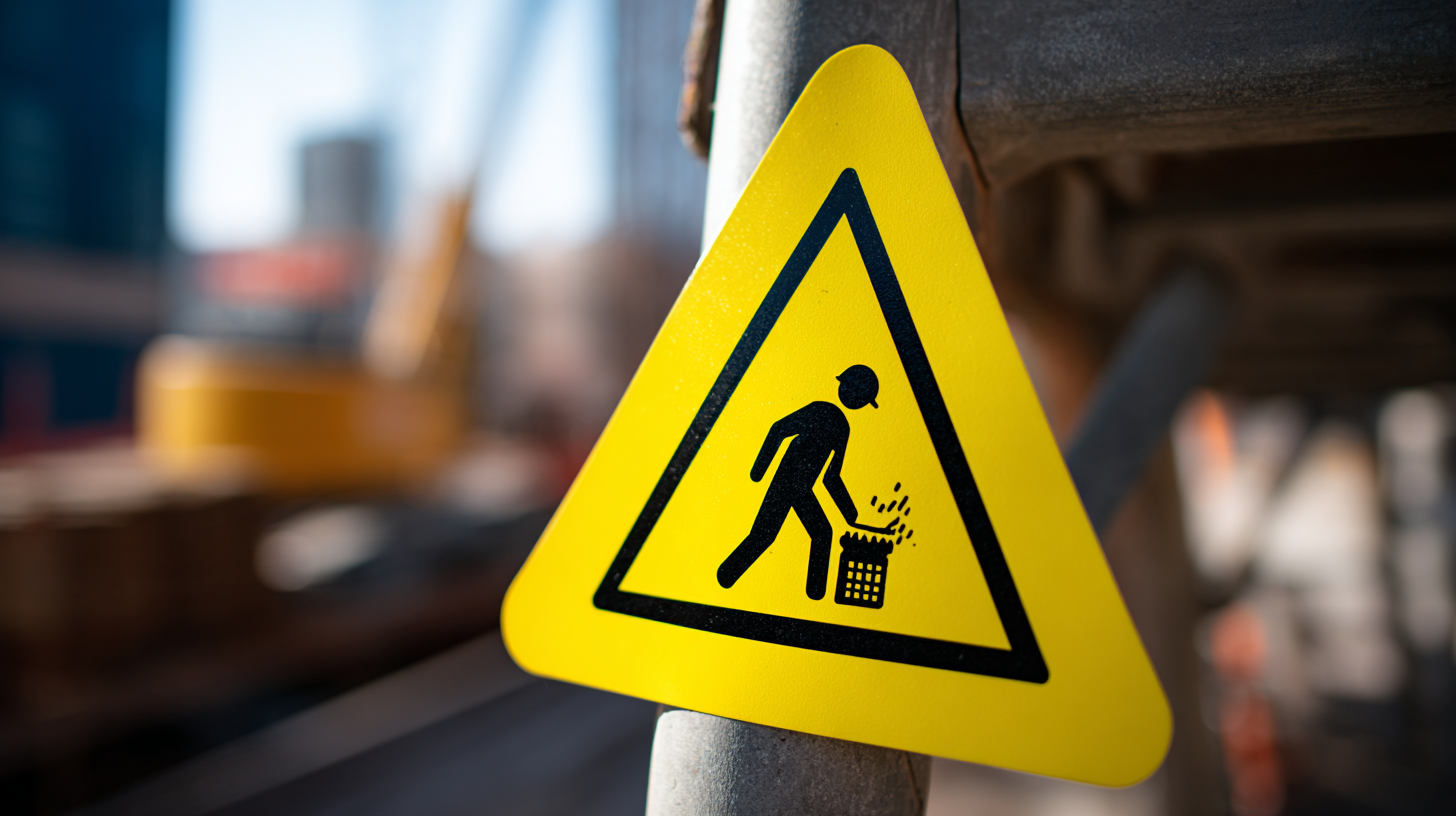 Why Warning Stickers Are Essential for Workplace Safety