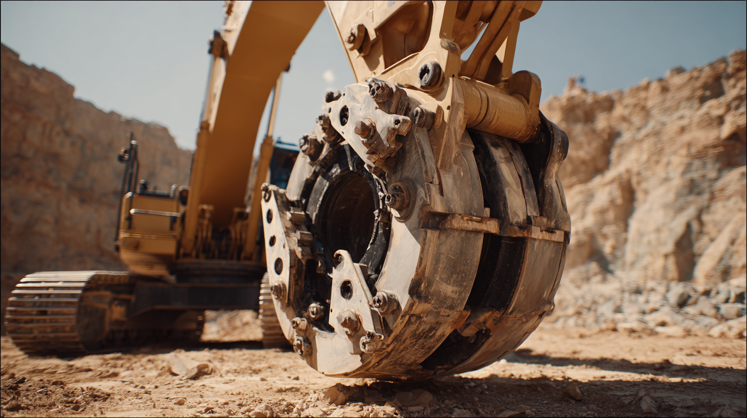 What is the Functionality of the Grapple Bucket Cylinder in Heavy Machinery