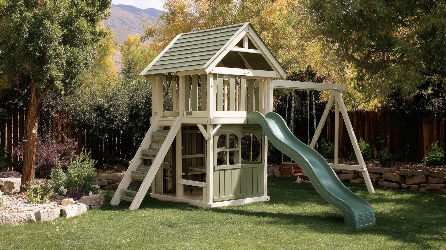 What Makes an Outdoor Playhouse and Swing Set Essential for Child Development?