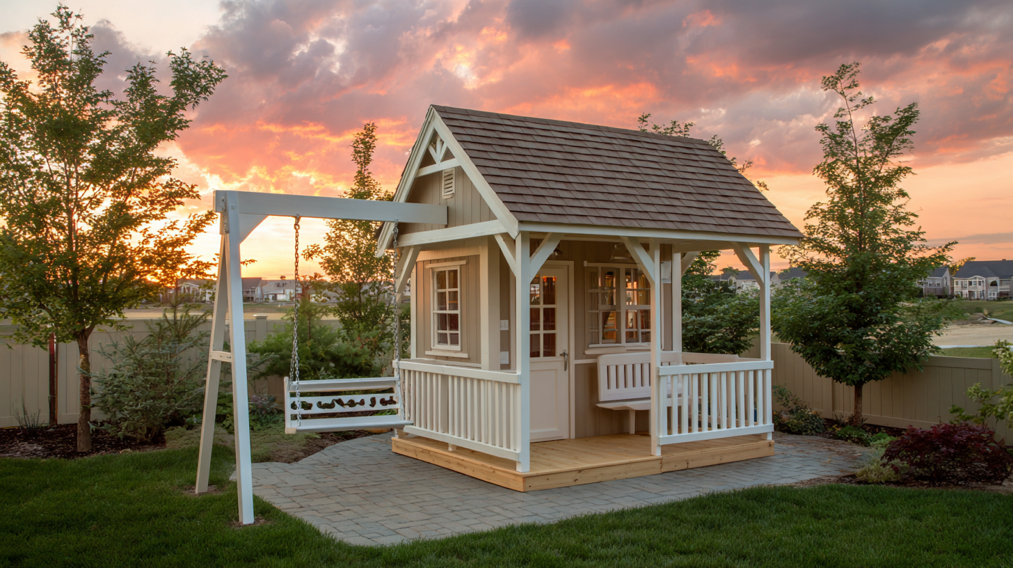 What Makes an Outdoor Playhouse and Swing Set Essential for Child Development?