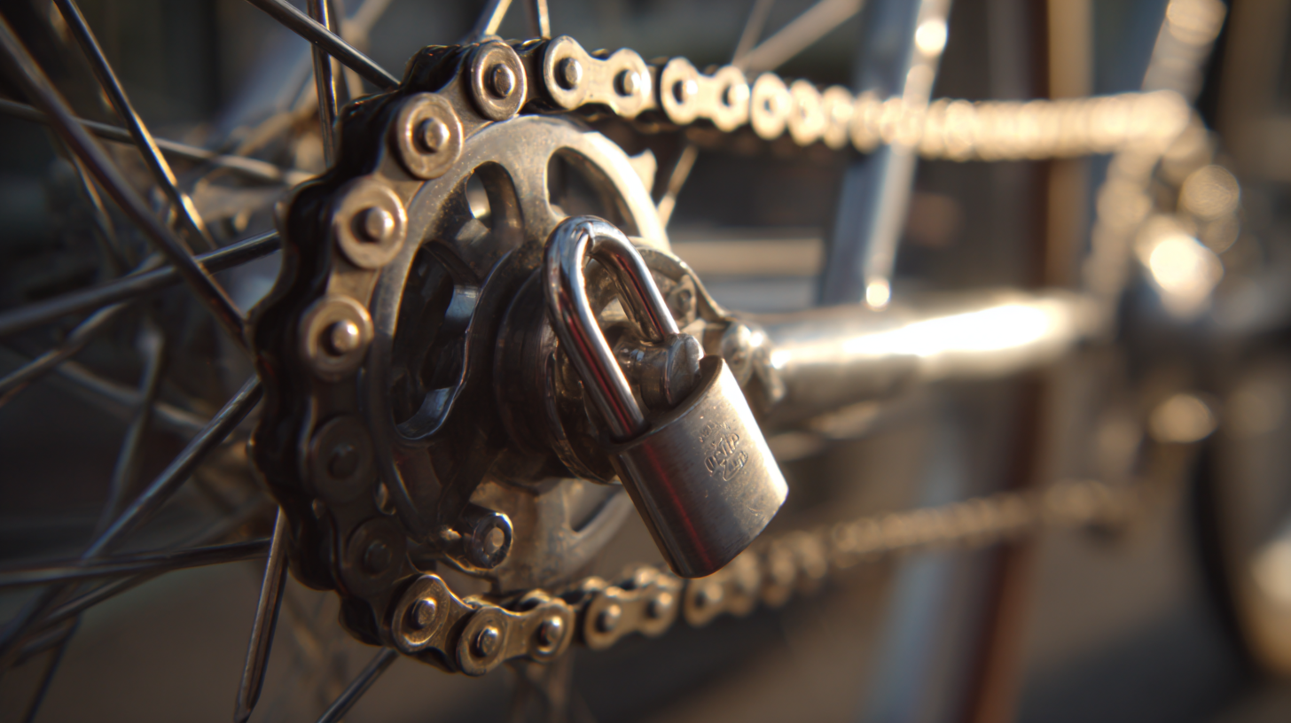 Why Choosing the Right Bike Chain and Lock Can Reduce Theft by Up to 60 Percent