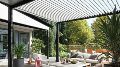 How to Maximize Your Outdoor Space with an Adjustable Louvered Roof System