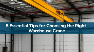5 Essential Tips for Choosing the Right Warehouse Crane