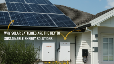 Why Solar Batteries Are the Key to Sustainable Energy Solutions