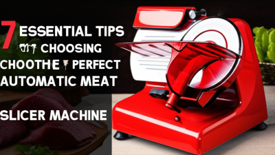 7 Essential Tips for Choosing the Perfect Automatic Meat Slicer Machine