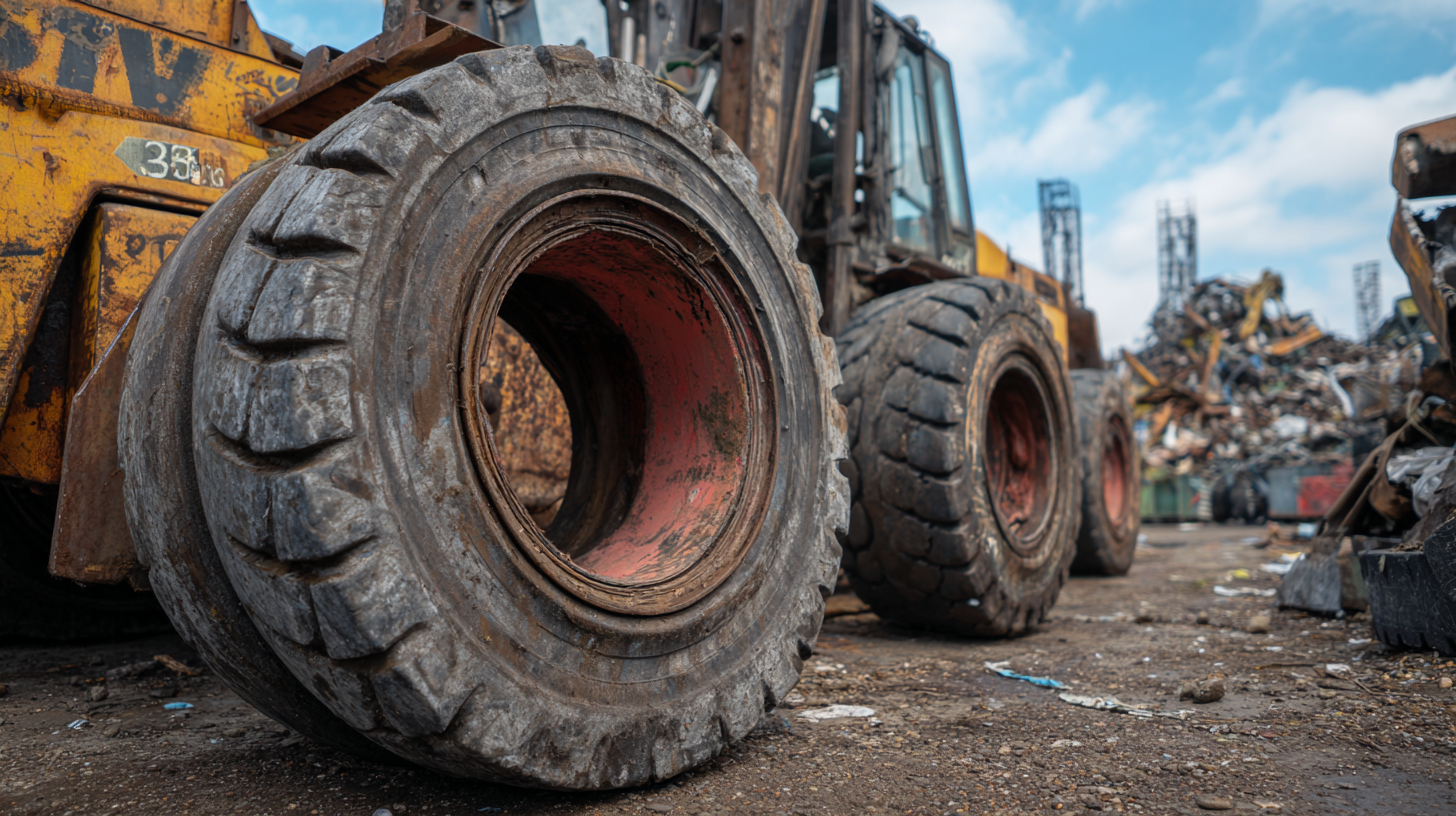 What are the Benefits of Using Scrap Yard Forklift Tires