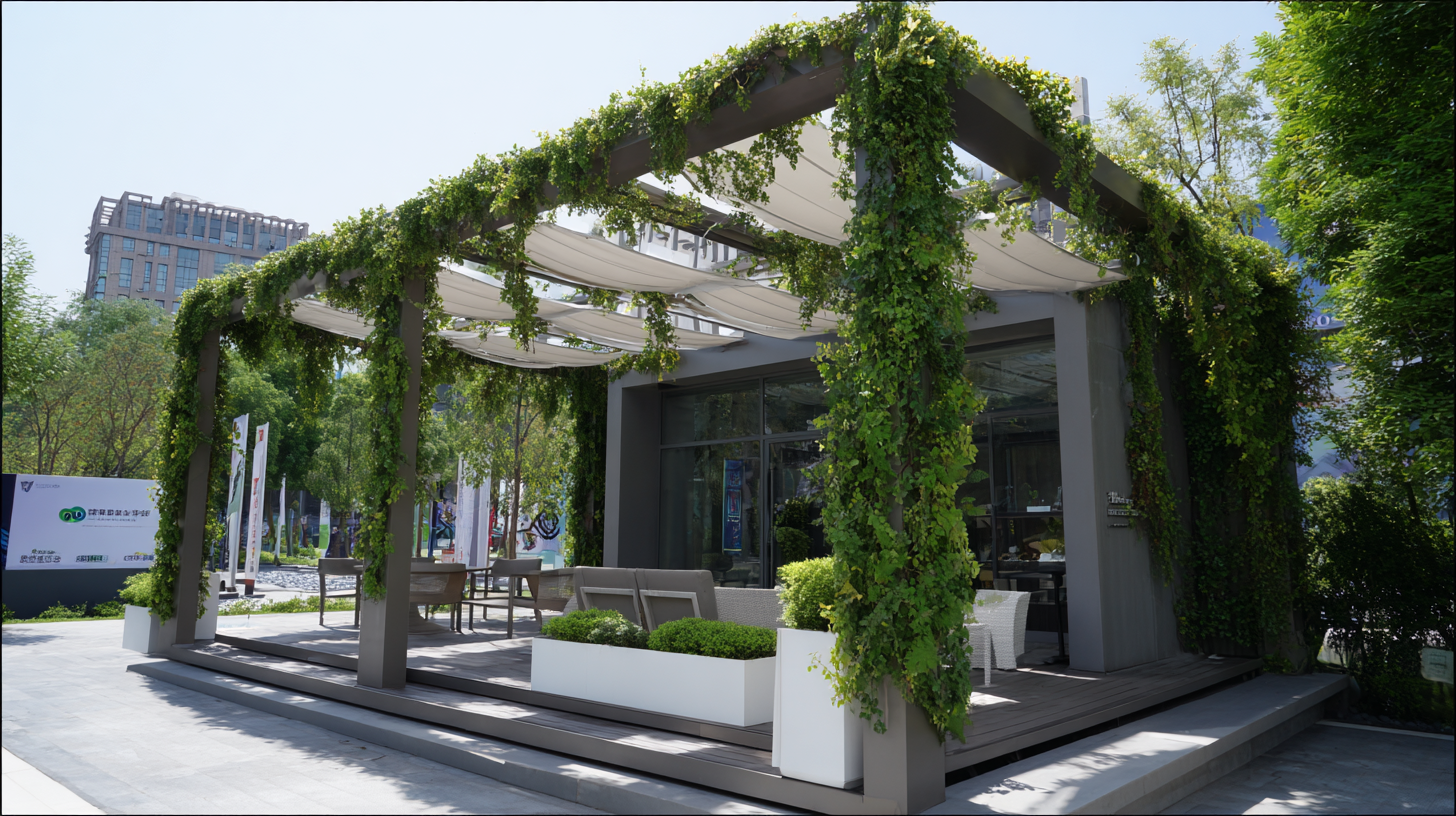 Innovative Smart Motorized Pergolas Unveiled at 2025 China Import and Export Fair
