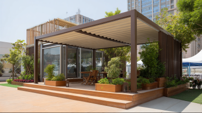 Innovative Smart Motorized Pergolas Unveiled at 2025 China Import and Export Fair