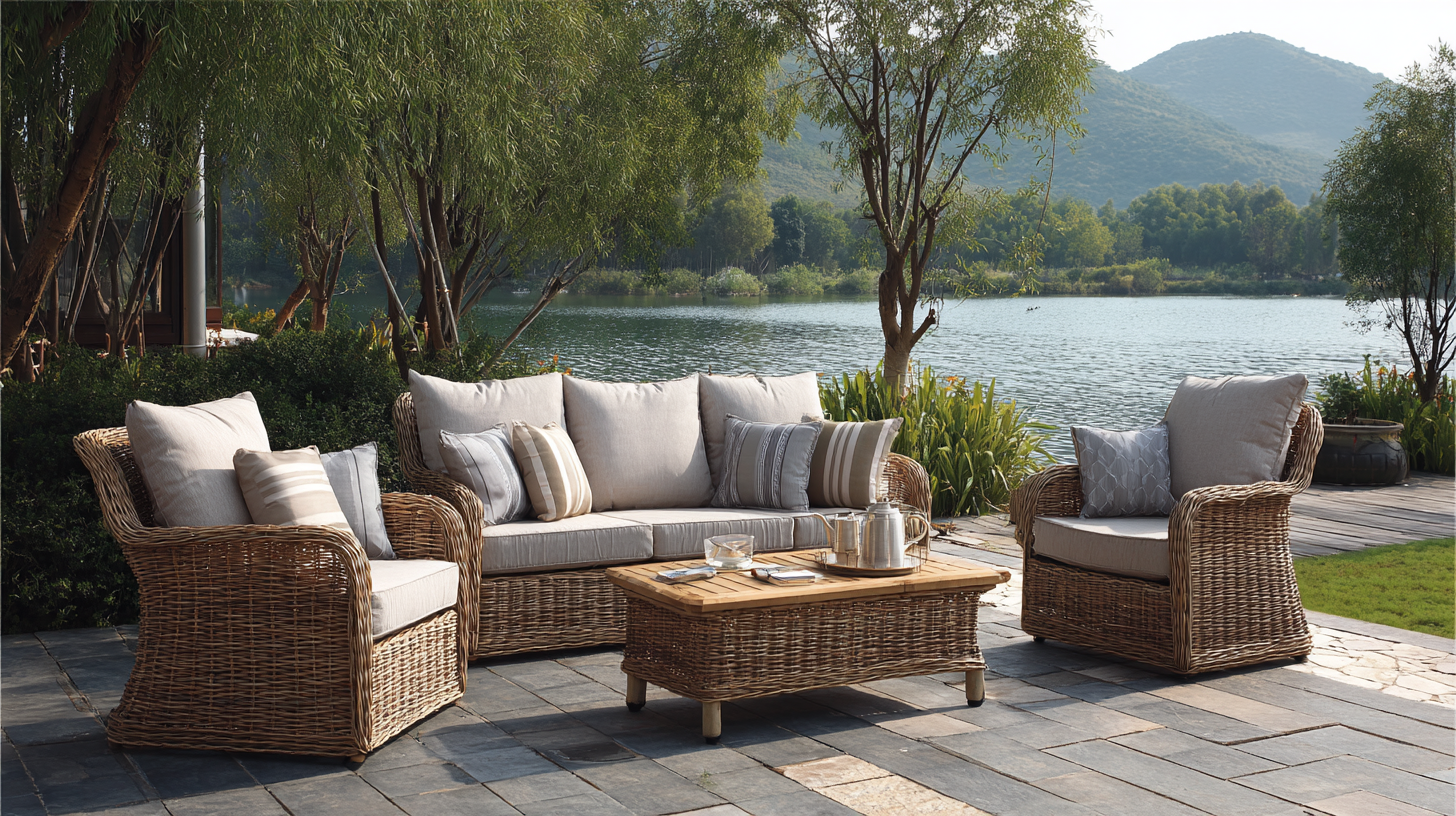 Exploring Rattan Outdoor Furniture Set Trends at the 2025 China Import and Export Fair
