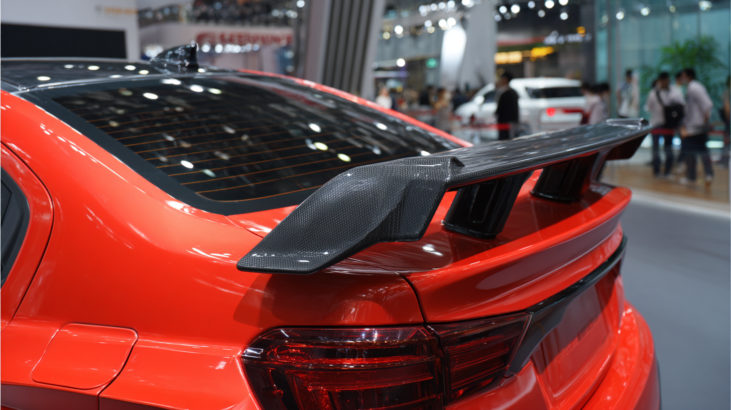 Future Trends in Automotive Aftermarket Growth Revealed at 2025 China Import and Export Fair Featuring A Spoiler