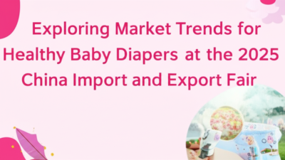 Exploring Market Trends for Healthy Baby Diapers at the 2025 China Import and Export Fair