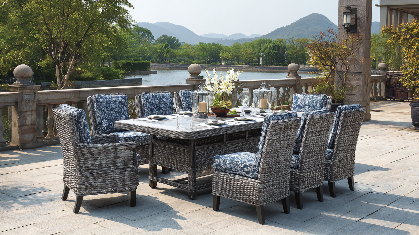 The Impact of the 138th Canton Fair 2025 on the Dining Table Sets Patio Market Trends and Growth Projections