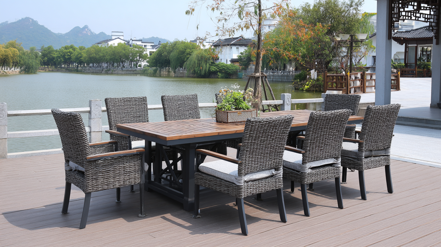 The Impact of the 138th Canton Fair 2025 on the Dining Table Sets Patio Market Trends and Growth Projections