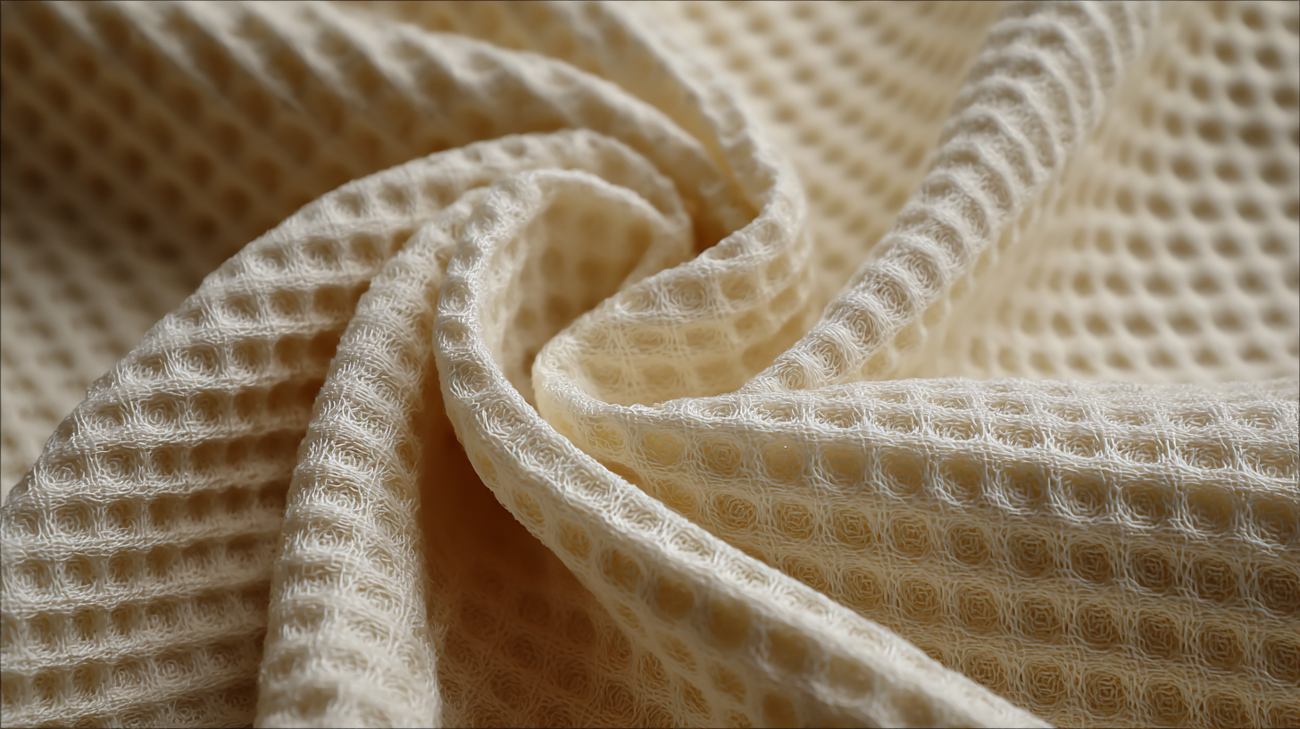 Why Cotton Waffle Fabric is the Preferred Choice for Sustainable Home Textiles
