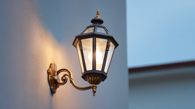 How to Choose the Best External Wall Light for Energy Efficiency and Aesthetic Appeal