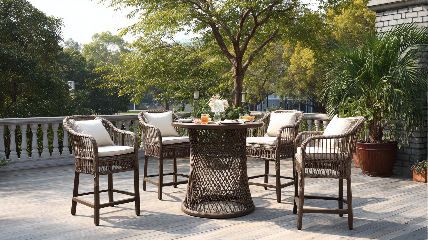 Elevate Your Patio Experience: Discover the Perfect Outdoor Bar Chair for Every Style