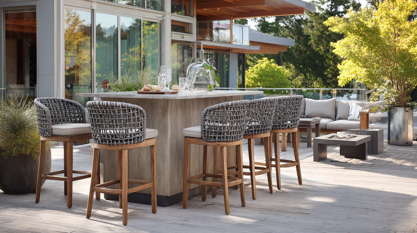 Elevate Your Patio Experience: Discover the Perfect Outdoor Bar Chair for Every Style